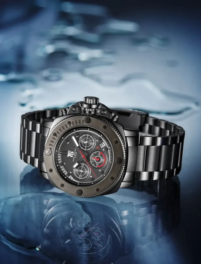 ساعة رياضية فاخرة T5 Black